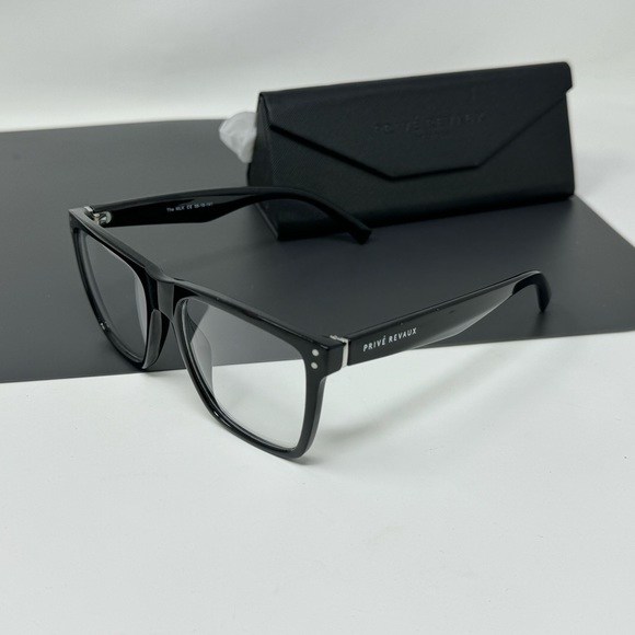 Prive Revaux Eyeglasses Frames Black Handcrafted The MLK 56-16-141 Wide Lenses - Picture 14 of 14